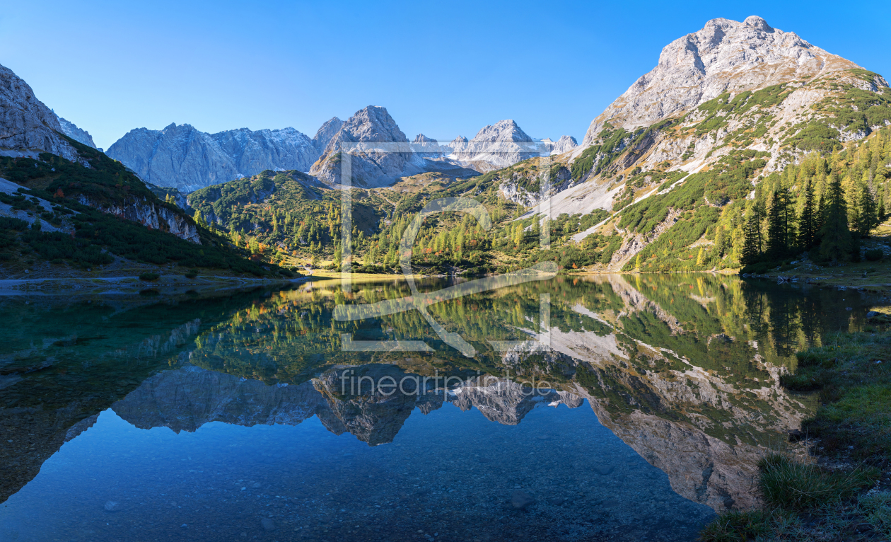 Bild-Nr.: 12175703 Seebensee Landschaftspanorama mit Spiegelung erstellt von SusaZoom