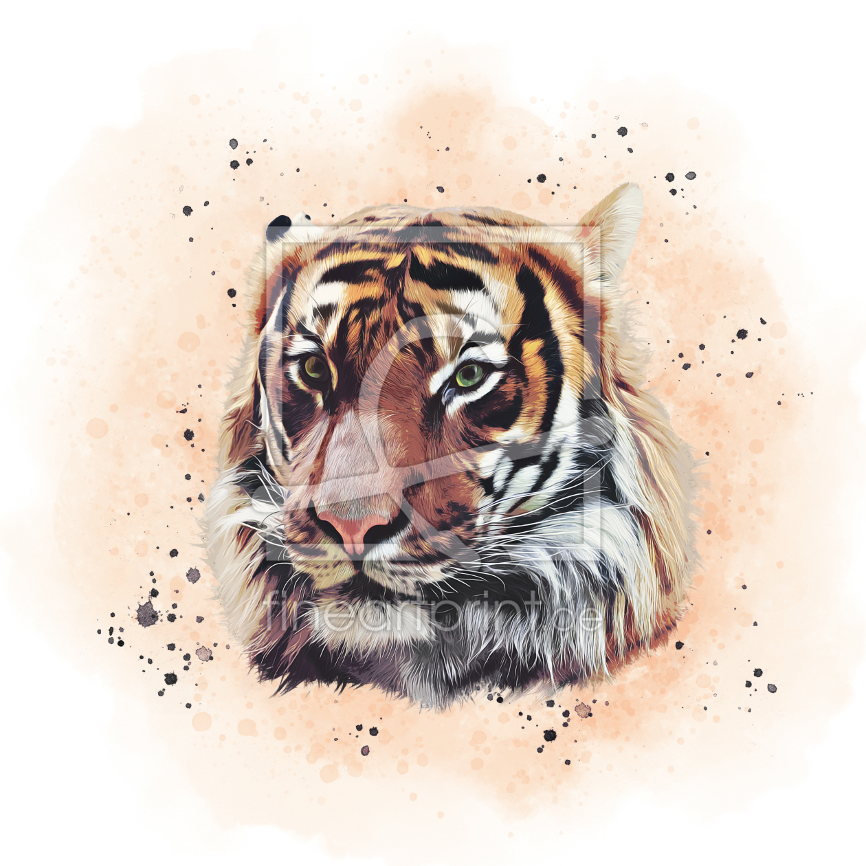 Bild-Nr.: 12180097 The Tiger erstellt von Angela  Dölling