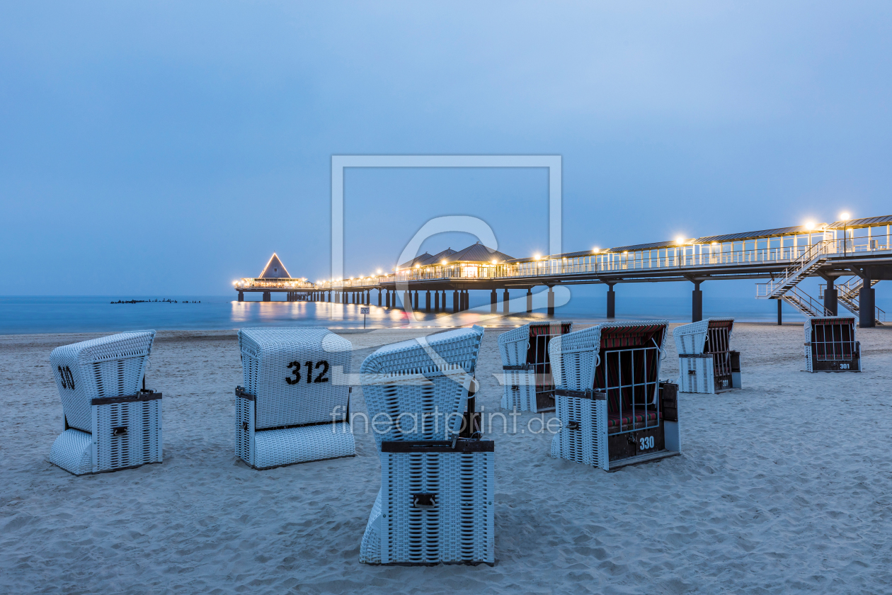 Bild-Nr.: 12180886 Seebrücke in Heringsdorf auf der Insel Usedom  erstellt von dieterich