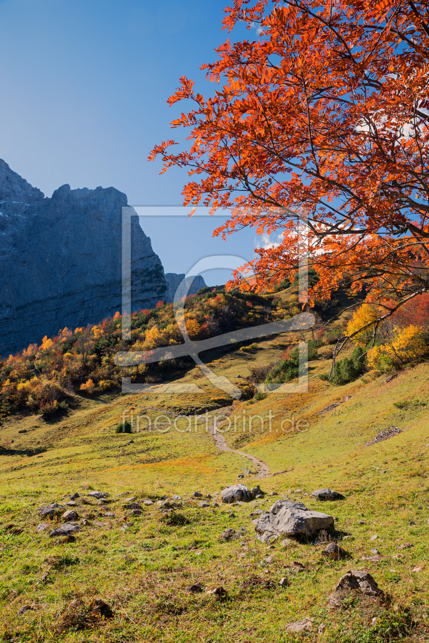 Bild-Nr.: 12182376 Auf dem Weg zur Falkenhütte Karwendelgebirge erstellt von SusaZoom