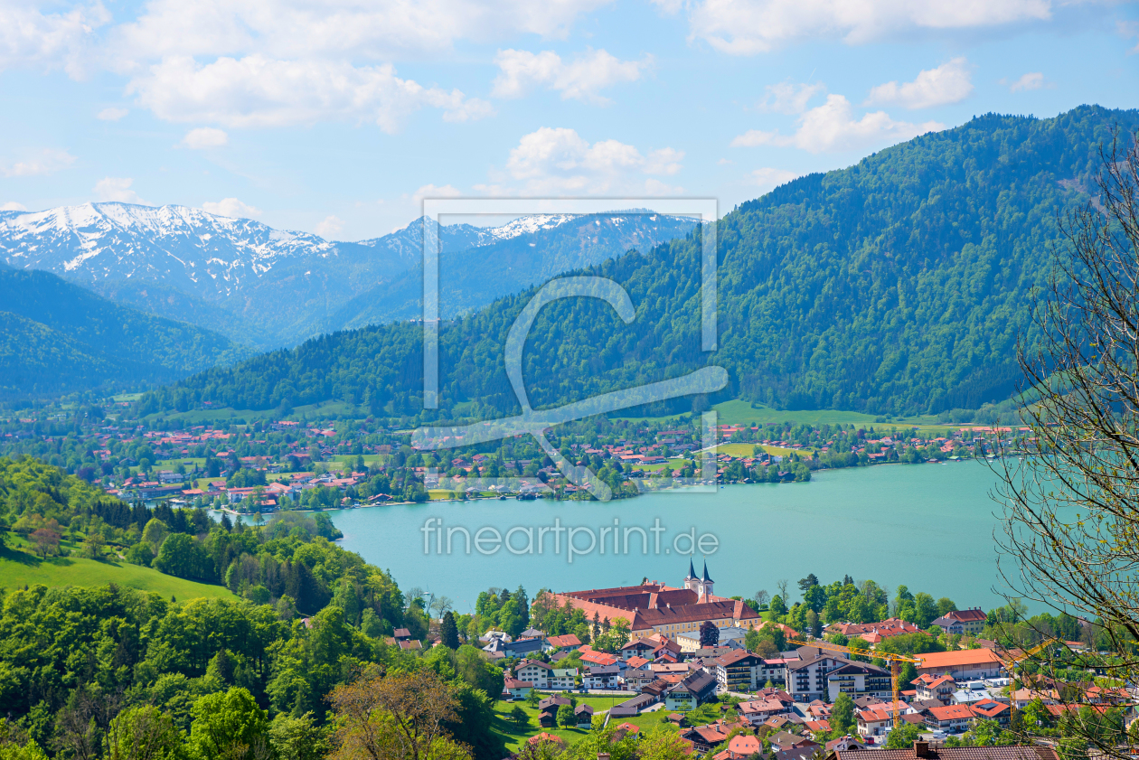 Bild-Nr.: 12182812 Tegernseeblick vom Neureuth Wanderweg erstellt von SusaZoom