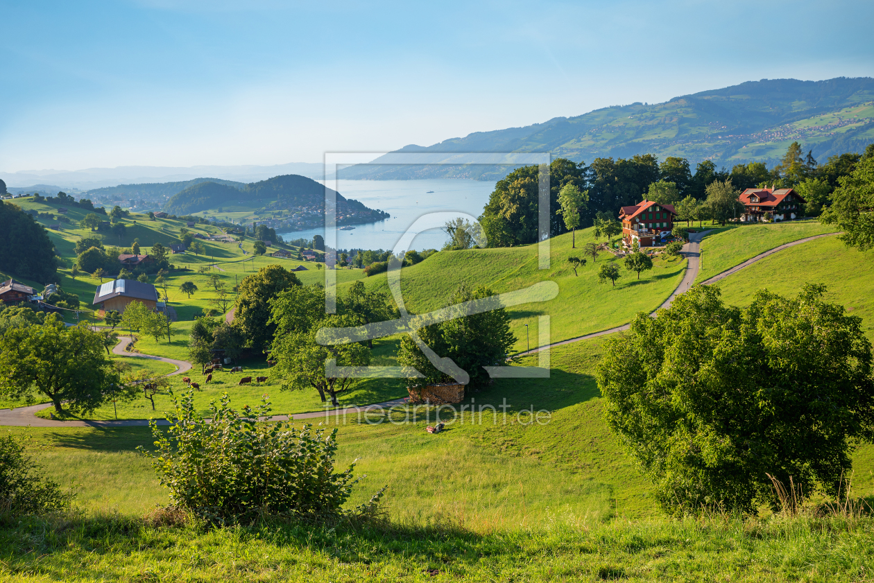 Bild-Nr.: 12185944 Ländliche Idylle Krattigen am Thunersee Schweiz erstellt von SusaZoom