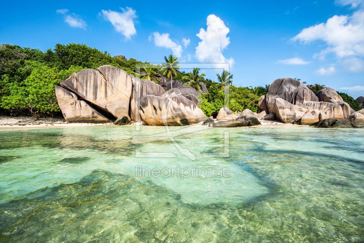 Bild-Nr.: 12186042 La Digue auf den Seychellen  erstellt von eyetronic