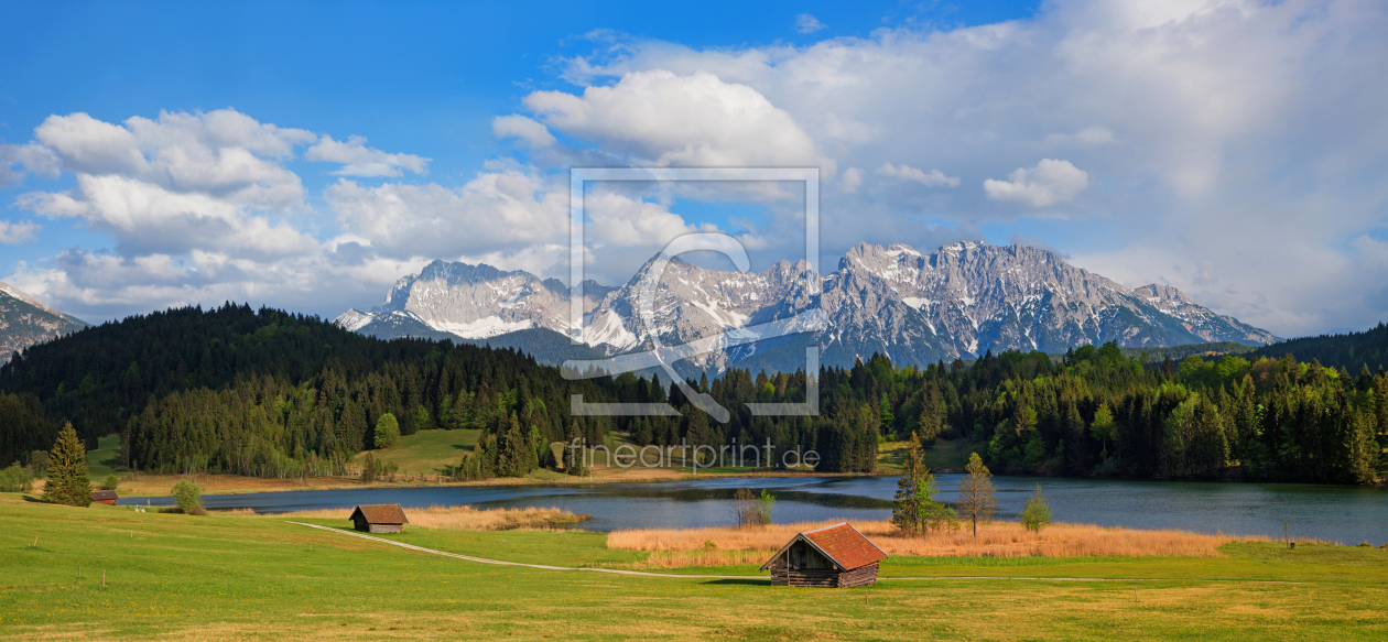 Bild-Nr.: 12187876 Berglandschaft Geroldsee erstellt von SusaZoom