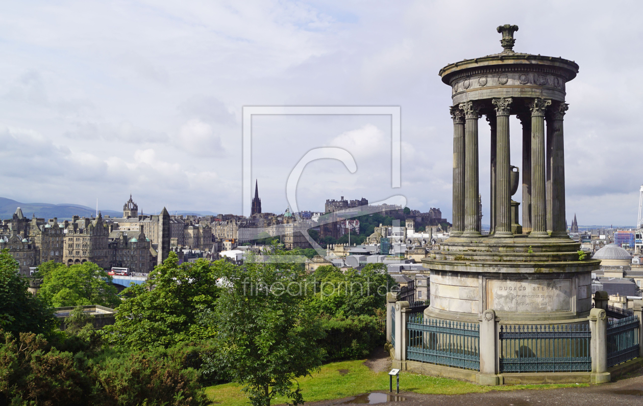 Bild-Nr.: 12193846 Edinburg Dougald Stewart Monument erstellt von KundenNr-264508