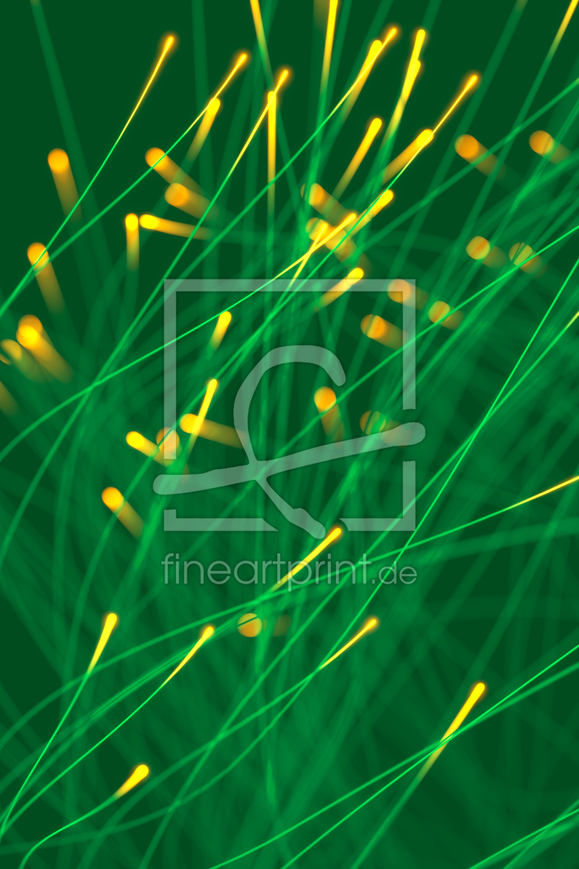 Bild-Nr.: 12195110 Leuchttentakel grün-orange erstellt von dresdner