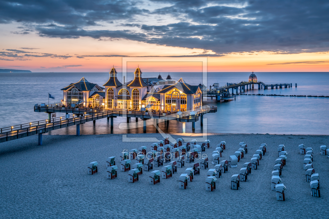 Bild-Nr.: 12198811 Seebrücke Sellin auf der Insel Rügen erstellt von eyetronic