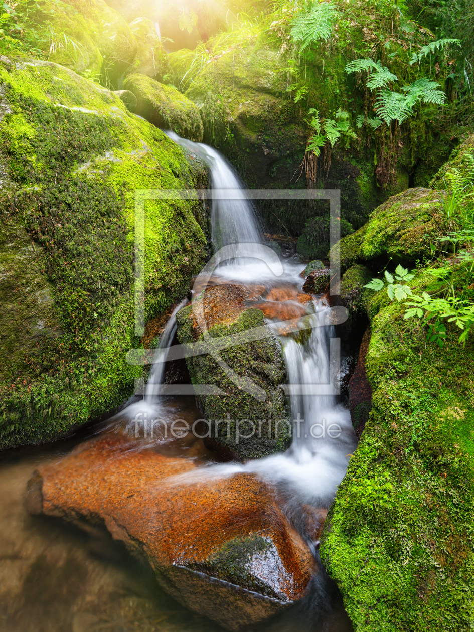 Bild-Nr.: 12201080 Bezaubernder kleiner Wasserfall erstellt von Smileus