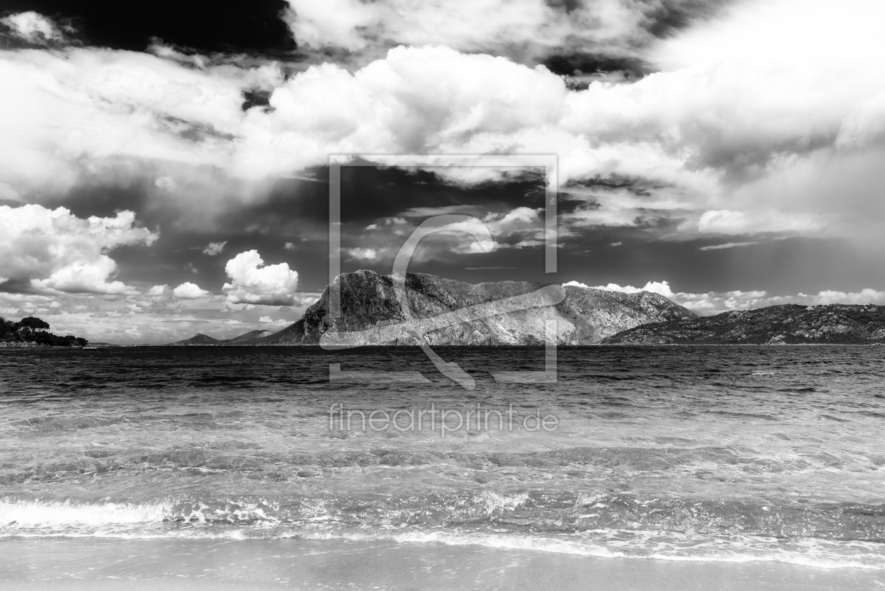 Bild-Nr.: 12208642 Wolkenspiel auf Sardinien BW erstellt von Nordbilder