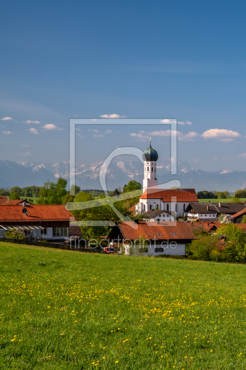 Bild-Nr.: 12208920 Frühlingsidylle in Bayern erstellt von Achim Thomae