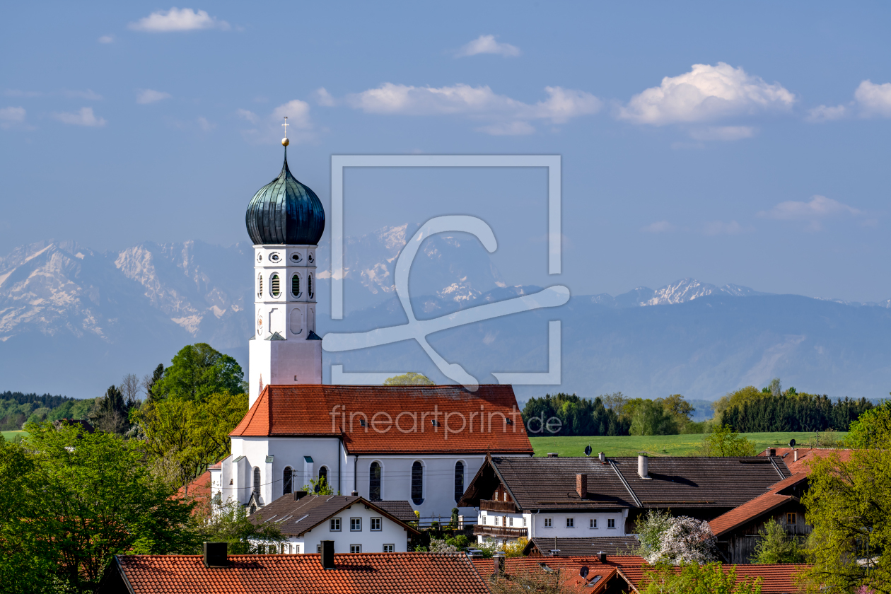 Bild-Nr.: 12209214 Zugspitzblick in Oberbayern erstellt von Achim Thomae