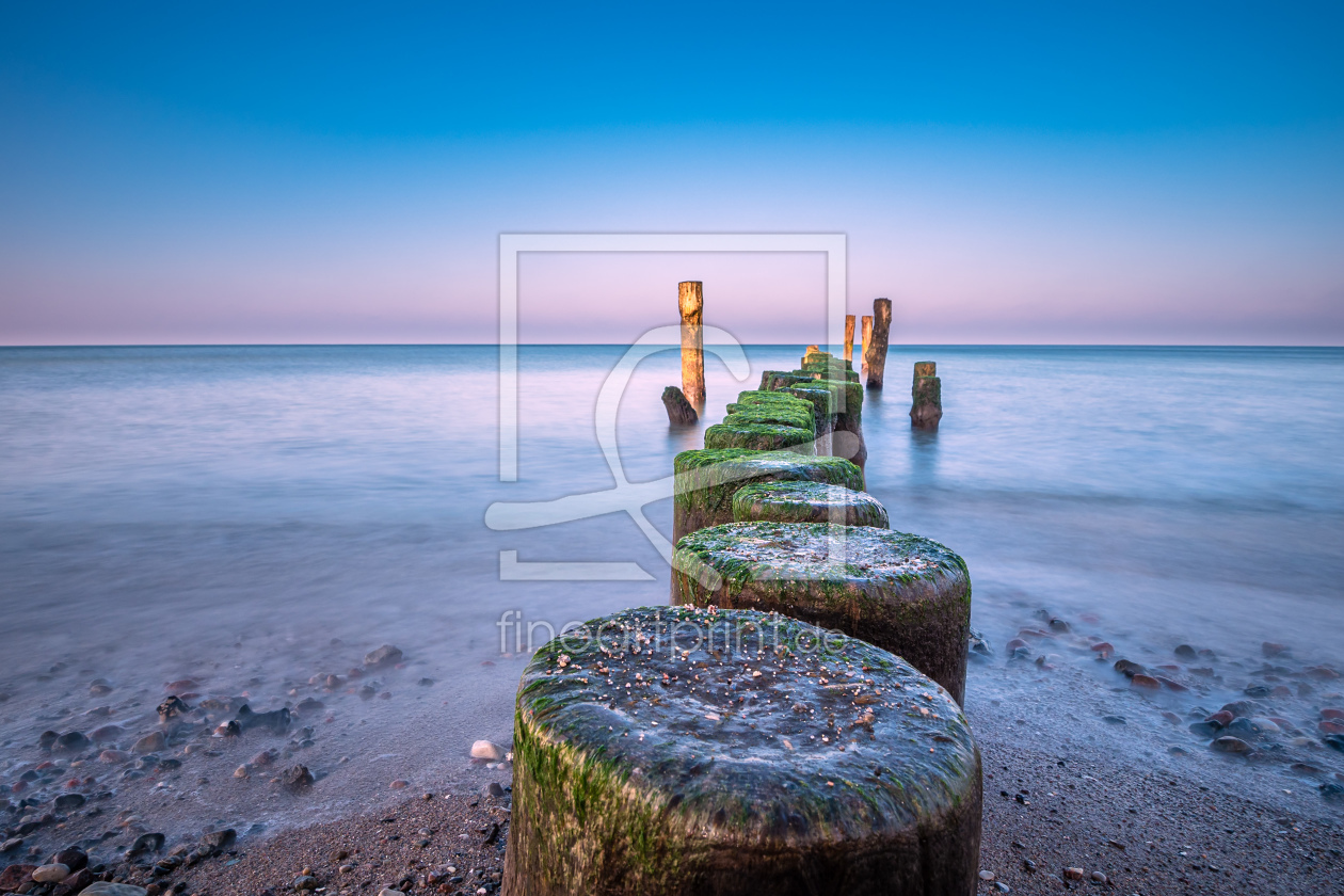 Bild-Nr.: 12209894 Buhne an der Küste der Ostsee bei Graal Müritz erstellt von Rico Ködder