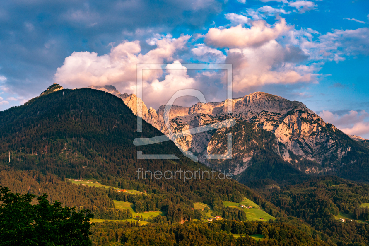 Bild-Nr.: 12216852 Hoher Göll am Abend in Berchtesgaden erstellt von mindscapephotos