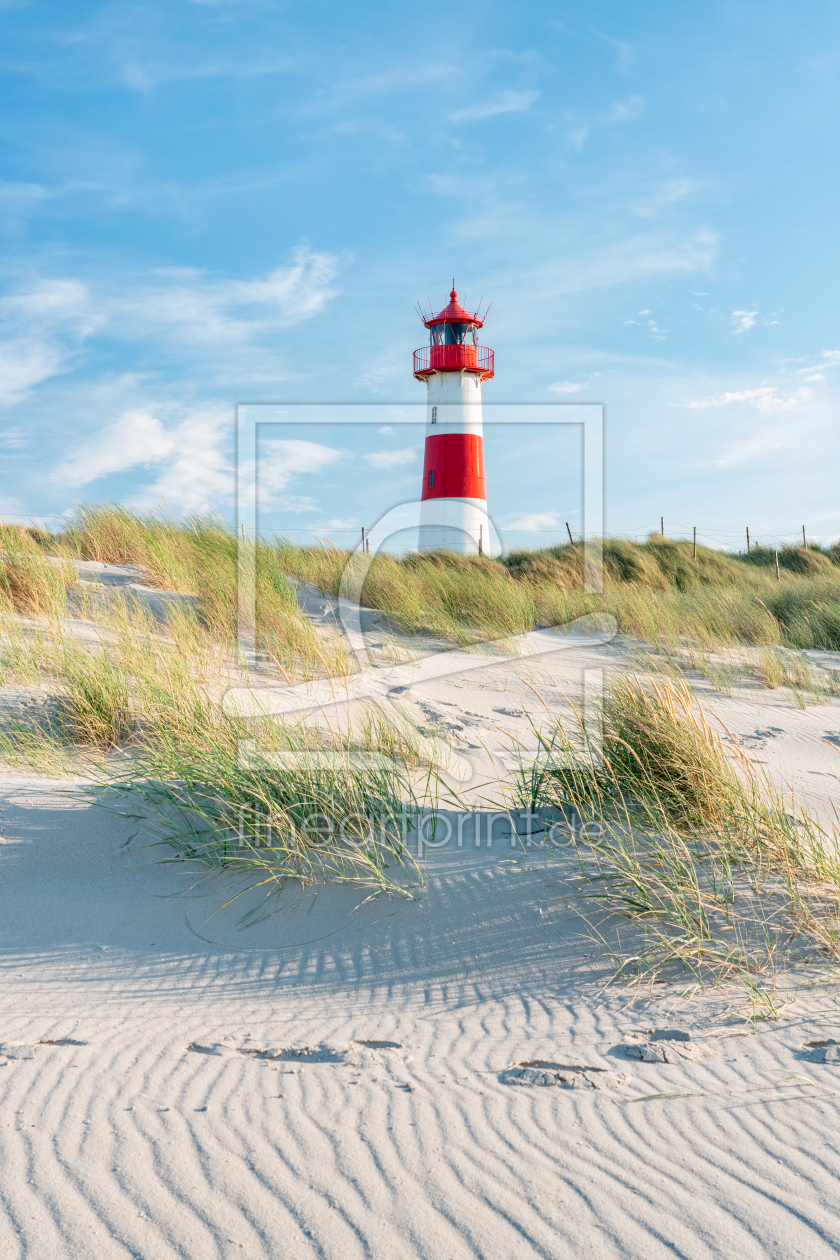Bild-Nr.: 12218279 Leuchtturm List Ost auf der Insel Sylt erstellt von eyetronic