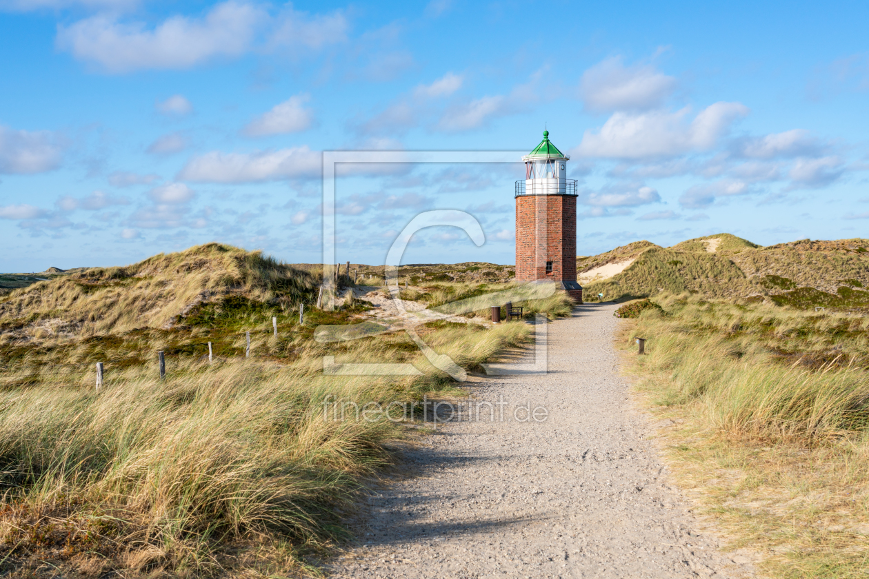 Bild-Nr.: 12220020 Quermarkenfeuer Rotes Kliff auf Sylt erstellt von eyetronic