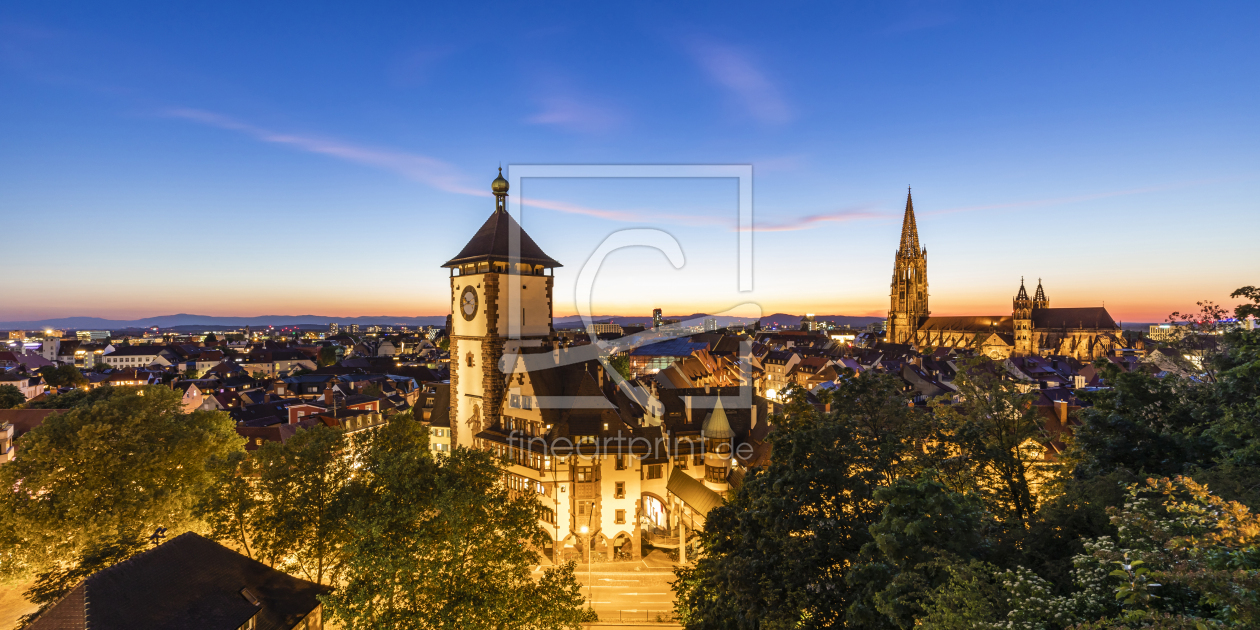 Bild-Nr.: 12220163 Schwabentor und das Münster in Freiburg  erstellt von dieterich