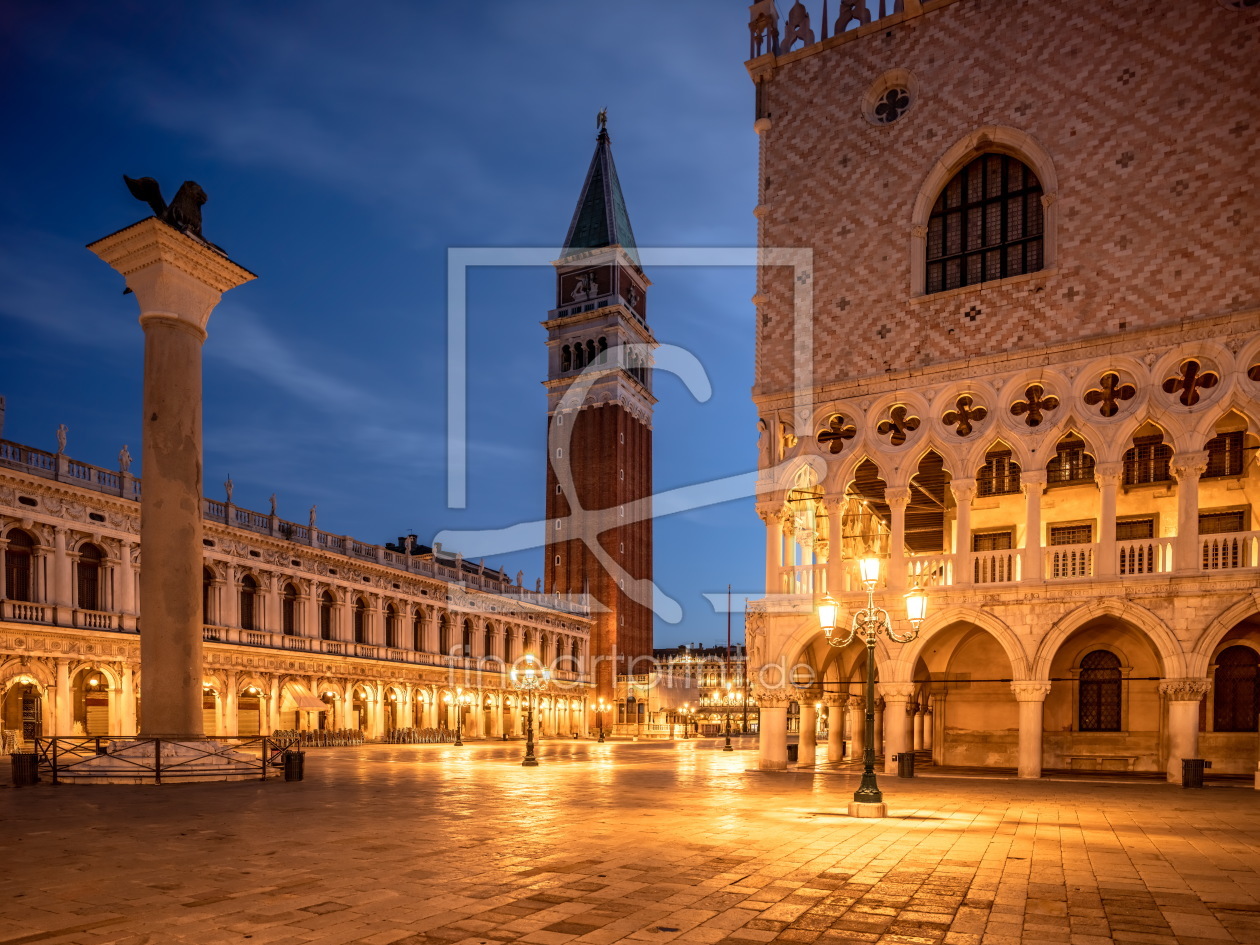 Bild-Nr.: 12227165 Markusplatz Venedig erstellt von Achim Thomae