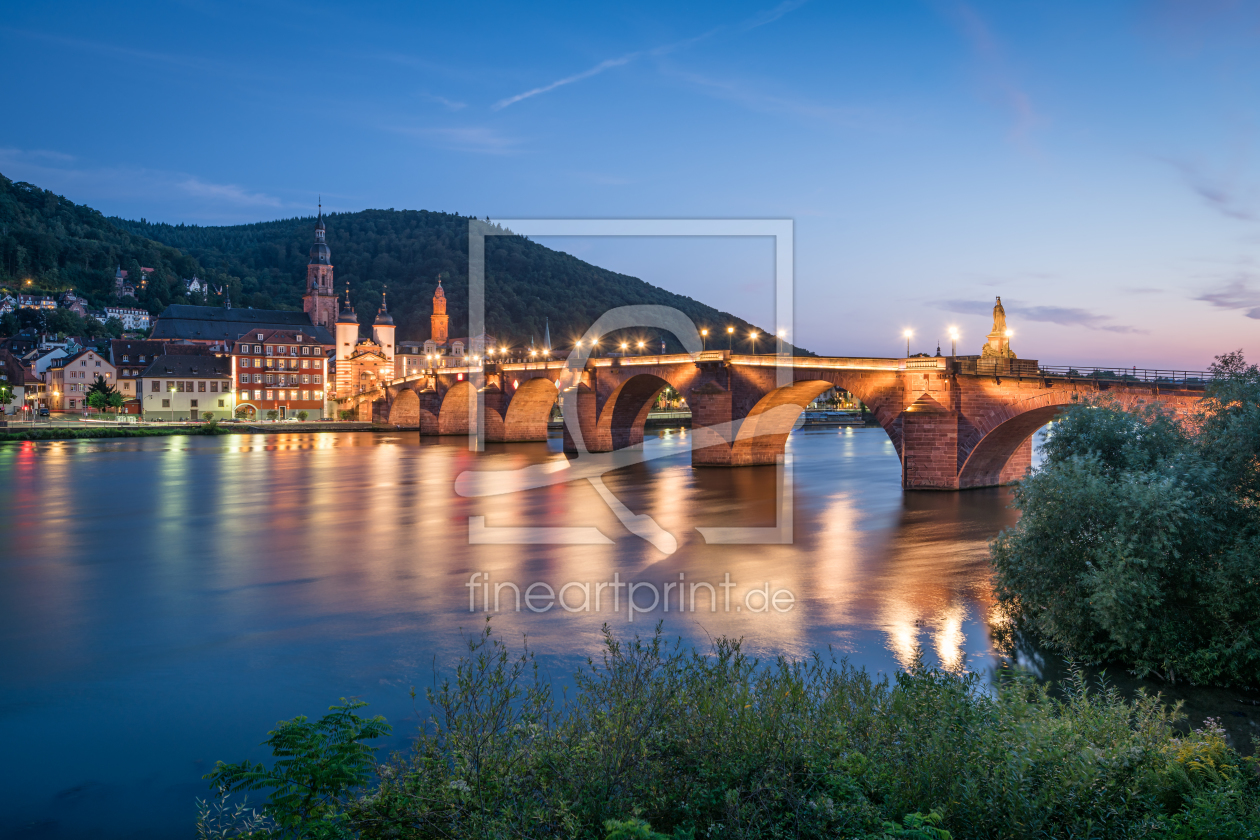 Bild-Nr.: 12227912 Alte Brücke am Abend erstellt von eyetronic