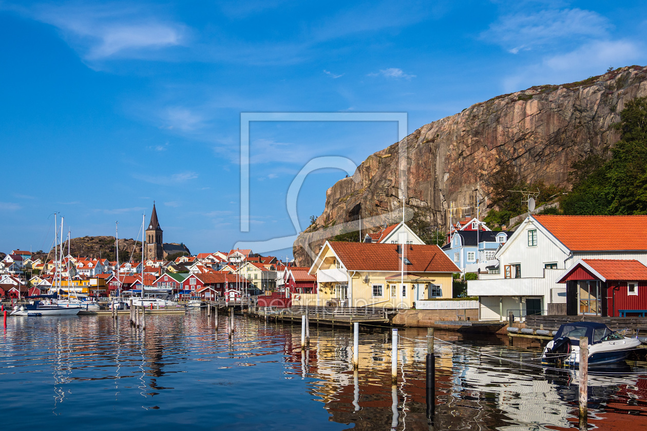 Bild-Nr.: 12229613 Blick auf die Stadt Fjällbacka in Schweden erstellt von Rico Ködder