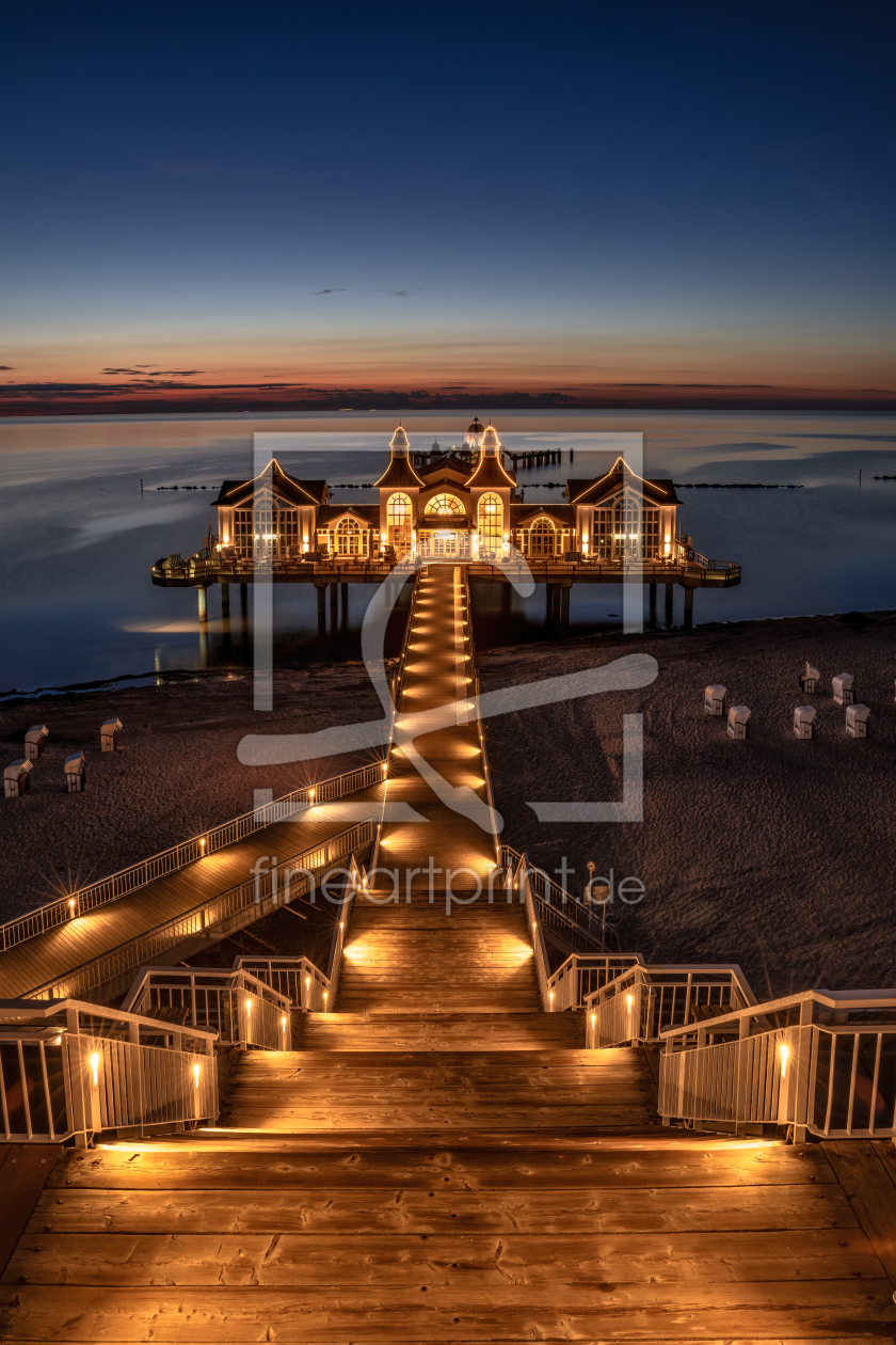 Bild-Nr.: 12231206 Seebrücke Sellin auf der Insel Rügen erstellt von Achim Thomae