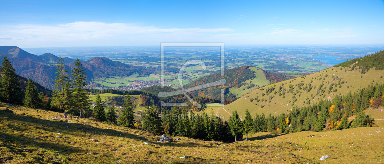 Bild-Nr.: 12236753 Aussicht von der Kampenwand ins Voralpenland erstellt von SusaZoom