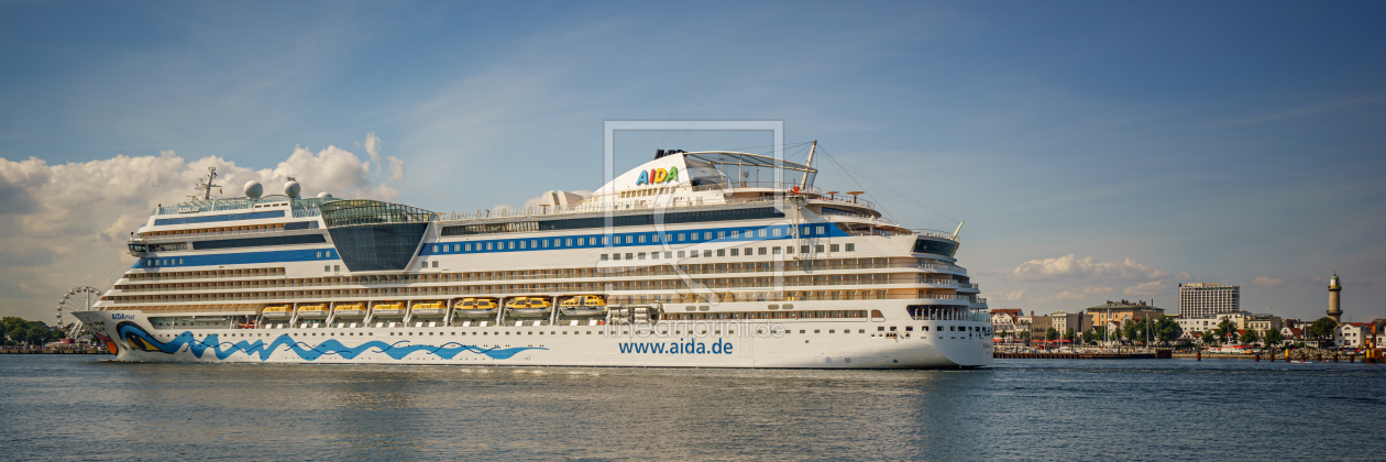 Bild-Nr.: 12242035 Panorama Warnemünde erstellt von FotoDeHRO