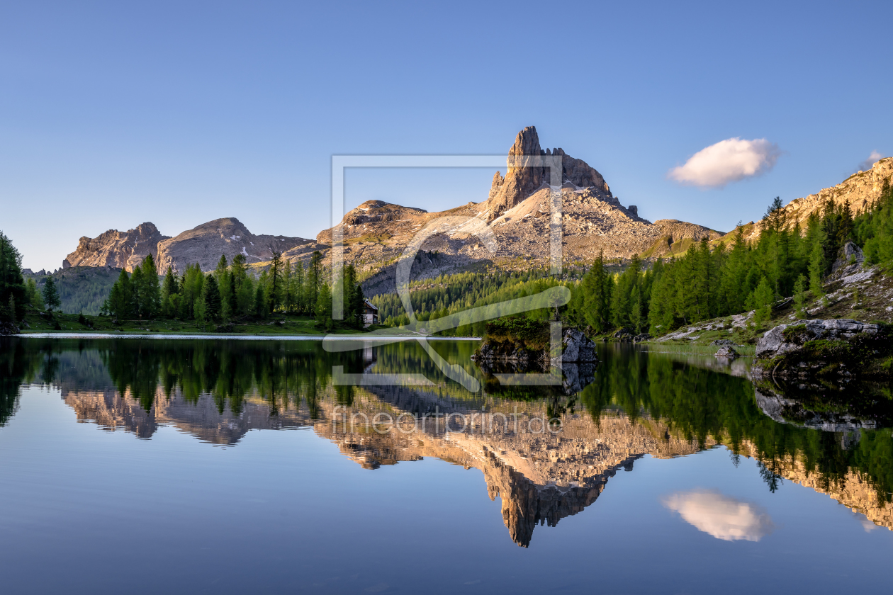 Bild-Nr.: 12242548 Lago di Federa in den Dolomiten erstellt von Achim Thomae