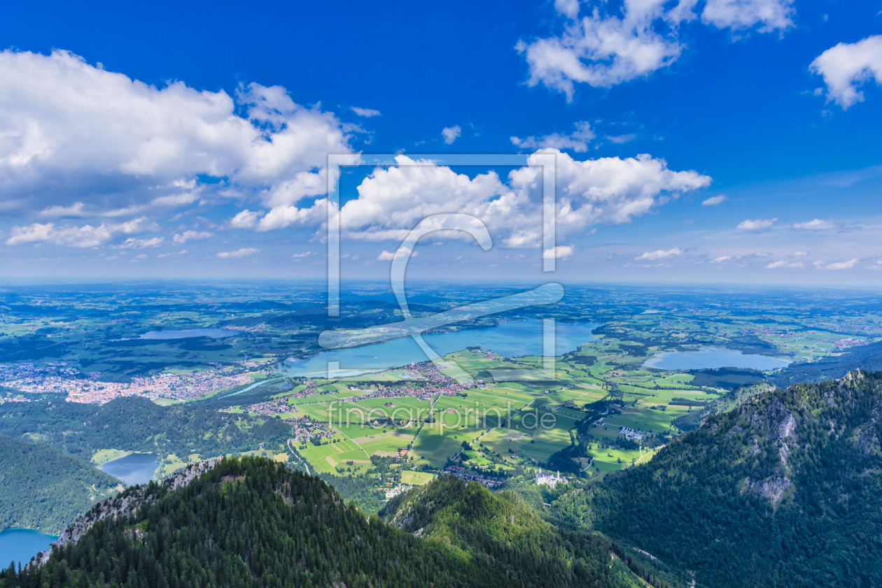 Bild-Nr.: 12242823 Seenlandschaft Ostallgäu erstellt von Walter G. Allgöwer