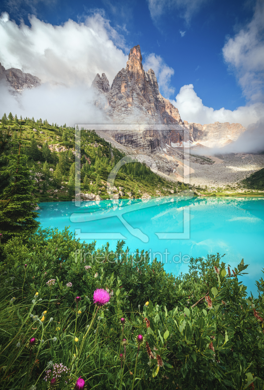 Bild-Nr.: 12245634 Lago di Sorapis in den Dolomiten   erstellt von Jean Claude Castor