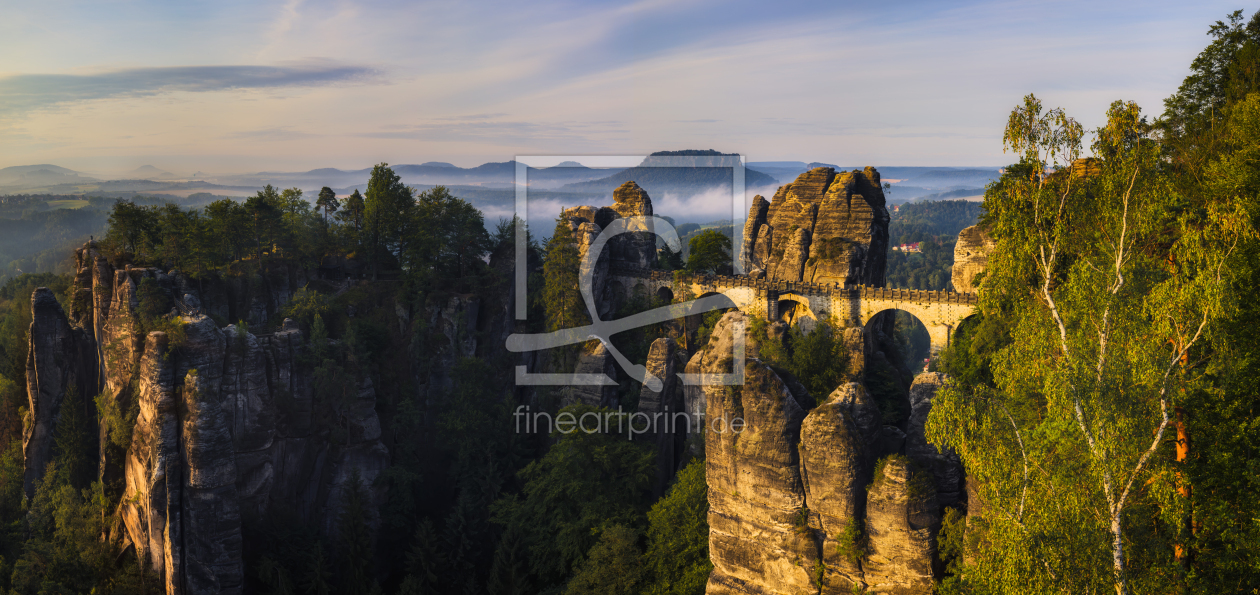 Bild-Nr.: 12246683 Basteibrücke im Sommer erstellt von Daniela Beyer