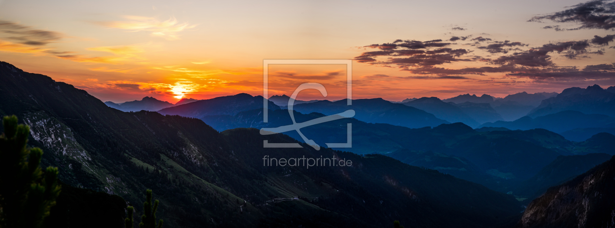 Bild-Nr.: 12247358 Sonnenaufgang am Wilden Kaiser Gebirge in Tirol erstellt von MarcoMartycz