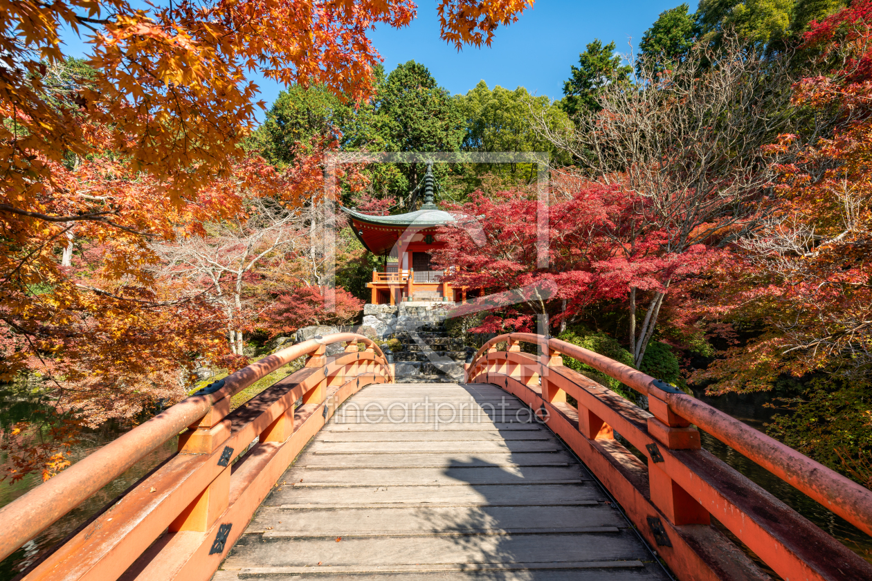 Bild-Nr.: 12252970 Daigo-ji Tempel im Herbst erstellt von eyetronic