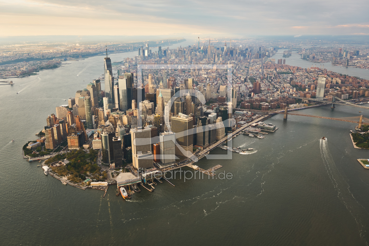 Bild-Nr.: 12254489 Manhattan Von Oben - New York erstellt von Jan Domke
