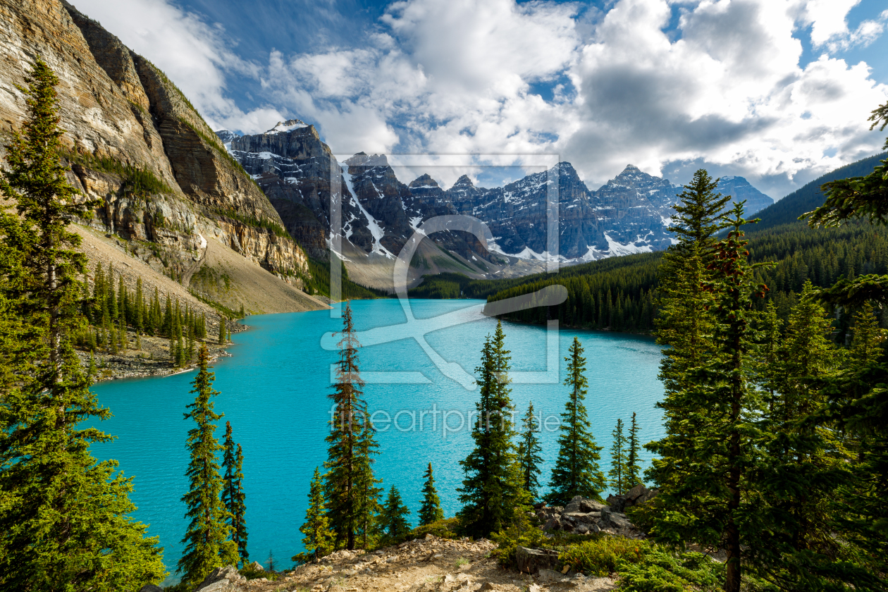 Bild-Nr.: 12256409 Lake Moraine erstellt von RolandBrackHeckePic