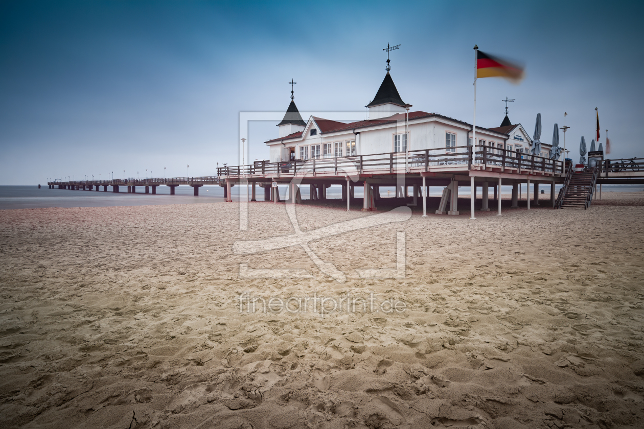 Bild-Nr.: 12256702 Seebrücke in Ahlbeck auf Insel Usedom erstellt von Martin Wasilewski