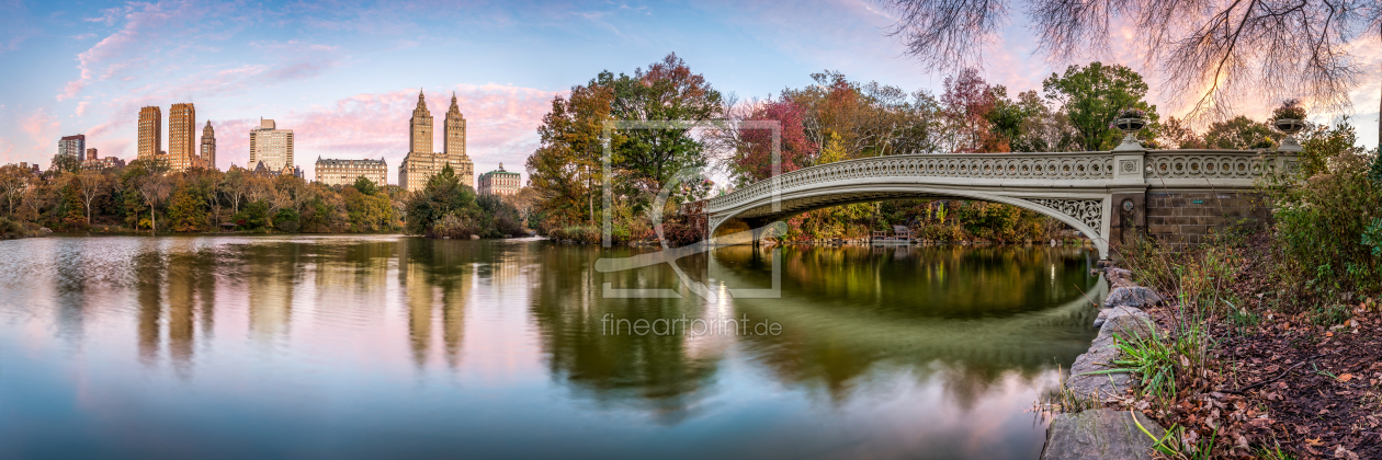 Bild-Nr.: 12257139 Central Park Panorama im Herbst erstellt von eyetronic