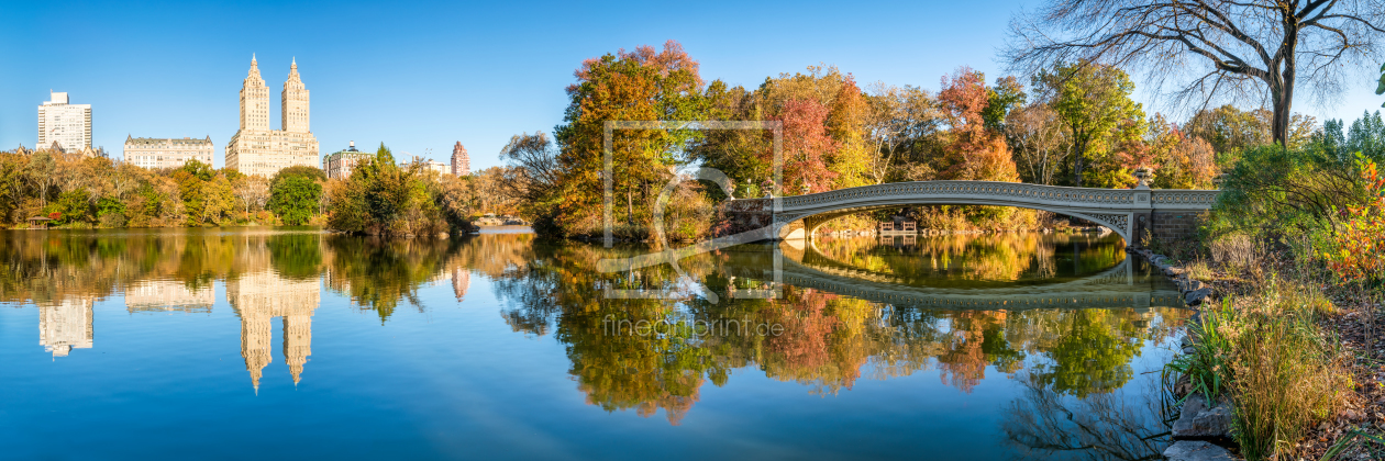 Bild-Nr.: 12257147 The Lake im Central Park New York erstellt von eyetronic