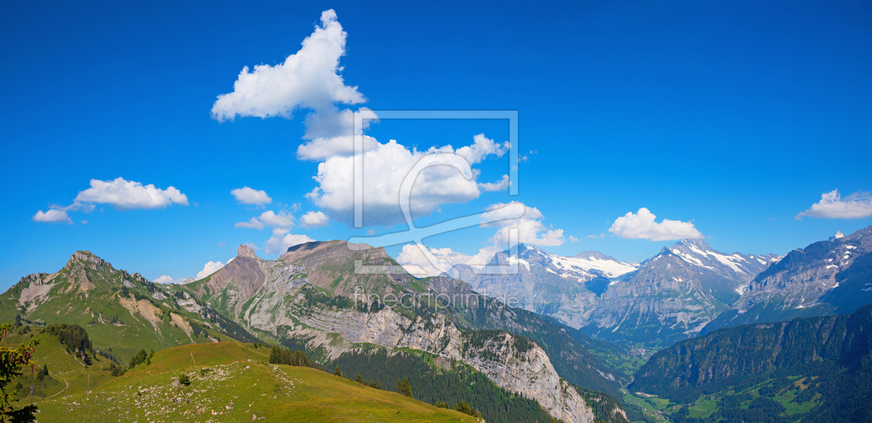 Bild-Nr.: 12259403 Aussicht Schynige Platte Berner Oberland erstellt von SusaZoom