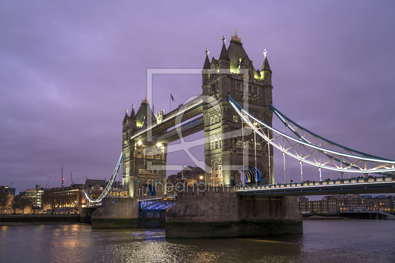 Bild-Nr.: 12259533 Tower Bridge London erstellt von reisefoto