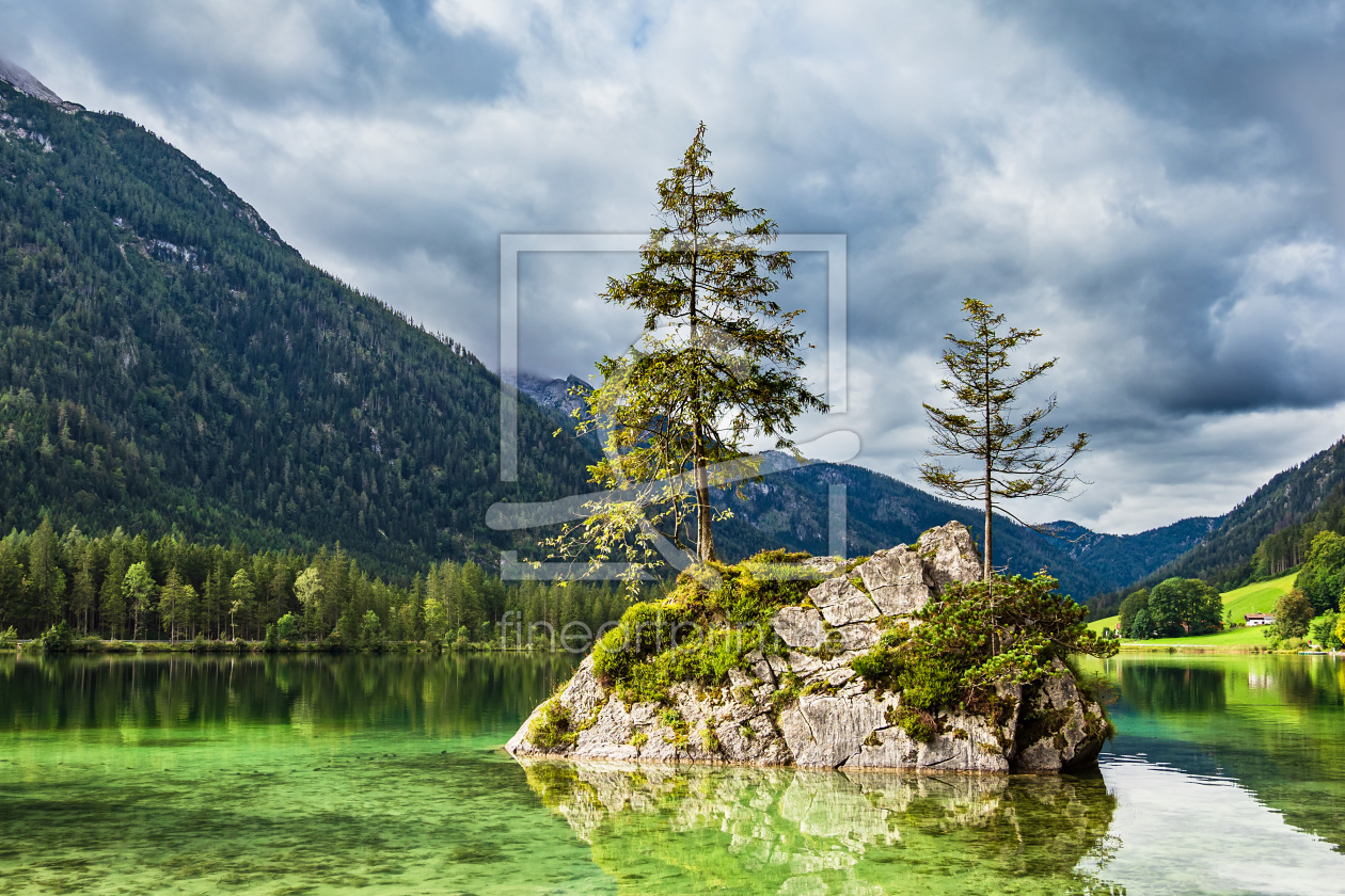 Bild-Nr.: 12260347 Der Hintersee in Ramsau im Berchtesgadener Land erstellt von Rico Ködder