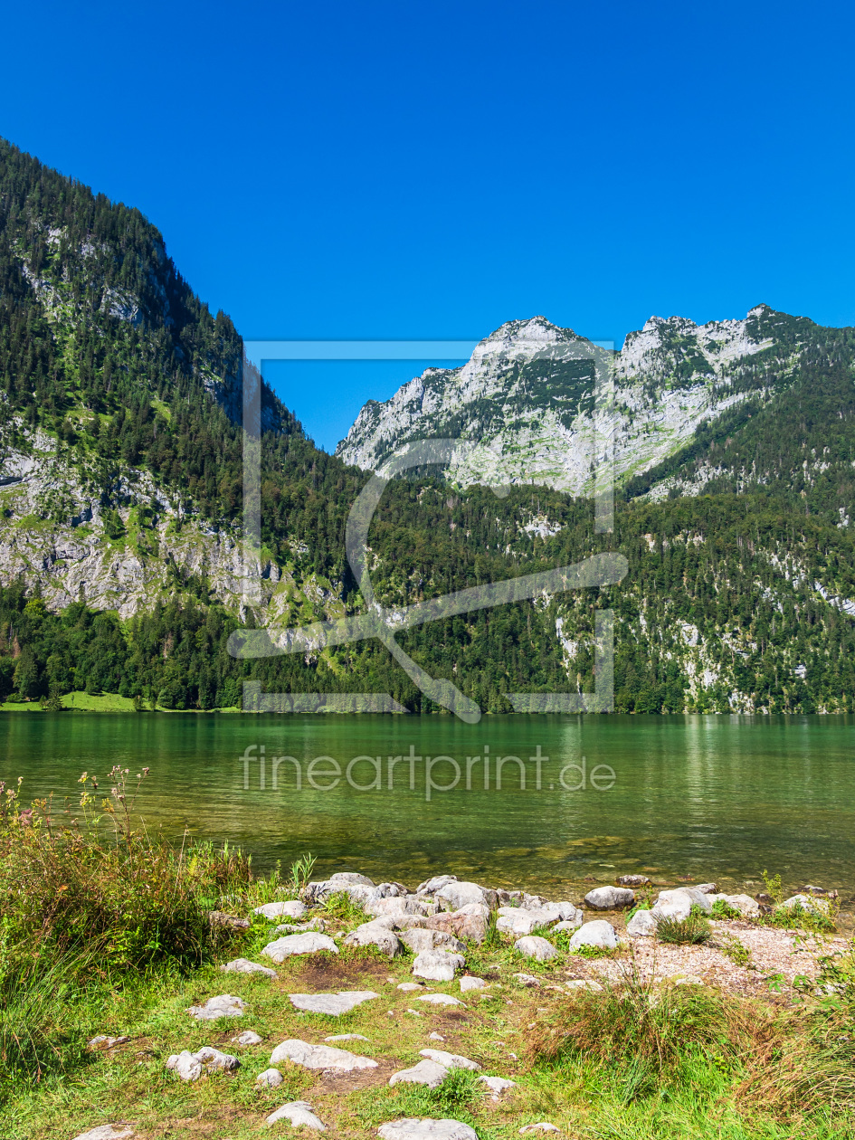 Bild-Nr.: 12261448 Blick auf den Königssee im Berchtesgadener Land erstellt von Rico Ködder
