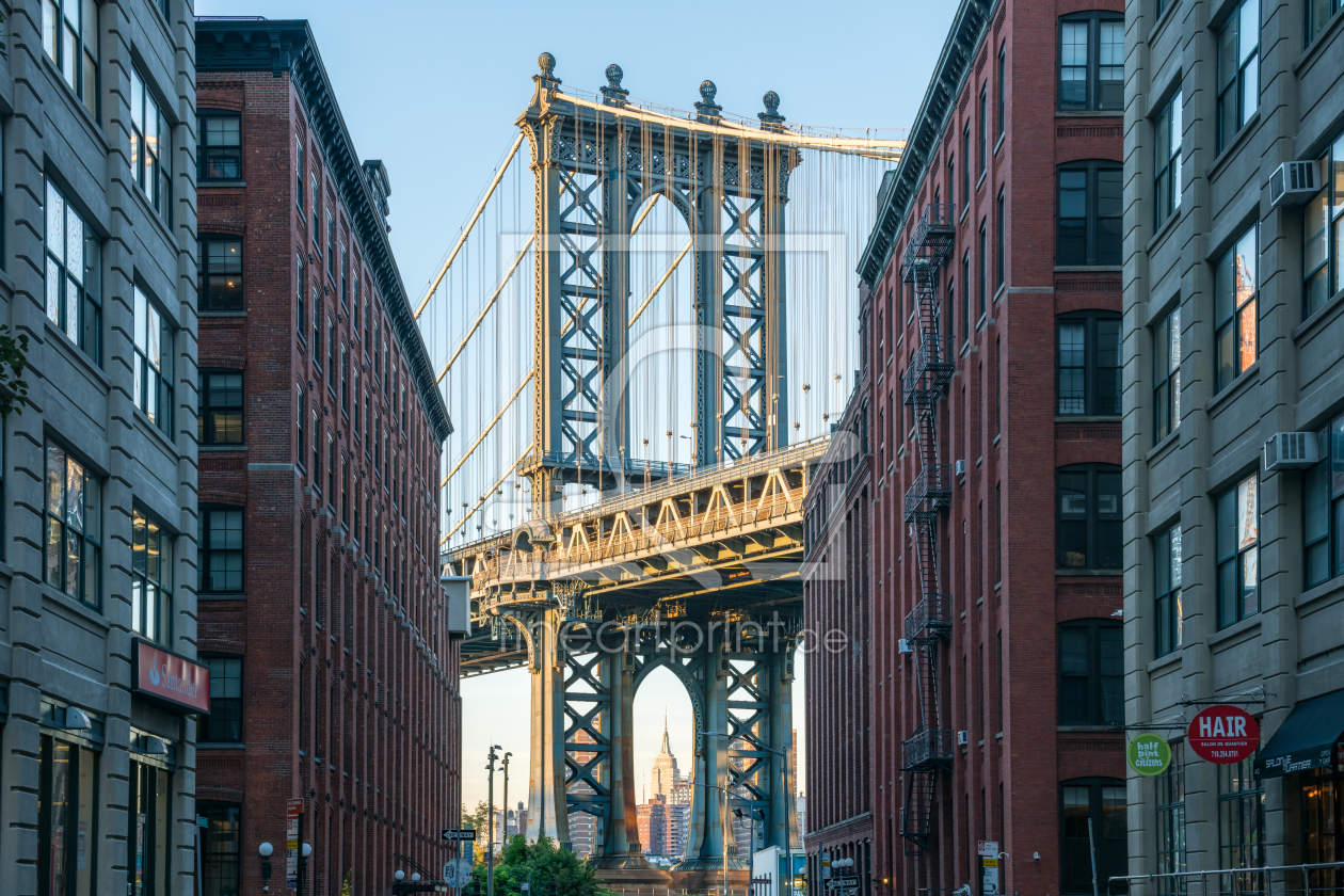 Bild-Nr.: 12262024 Manhattan Bridge in New York City erstellt von eyetronic
