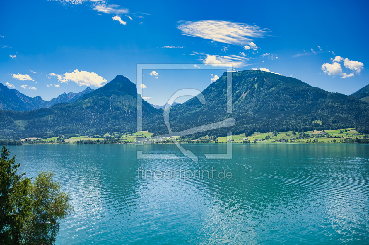 Bild-Nr.: 12263922 Blick über den Wolfgangsee in Österreich erstellt von lovebeardeddragons