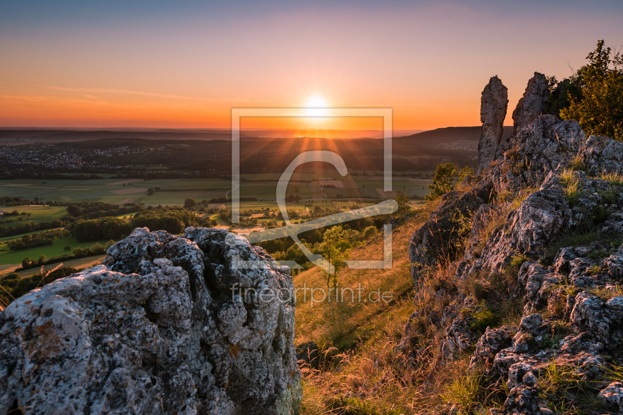 Bild-Nr.: 12263952 Sonnenuntergang auf Berg Walberla erstellt von raphotography88