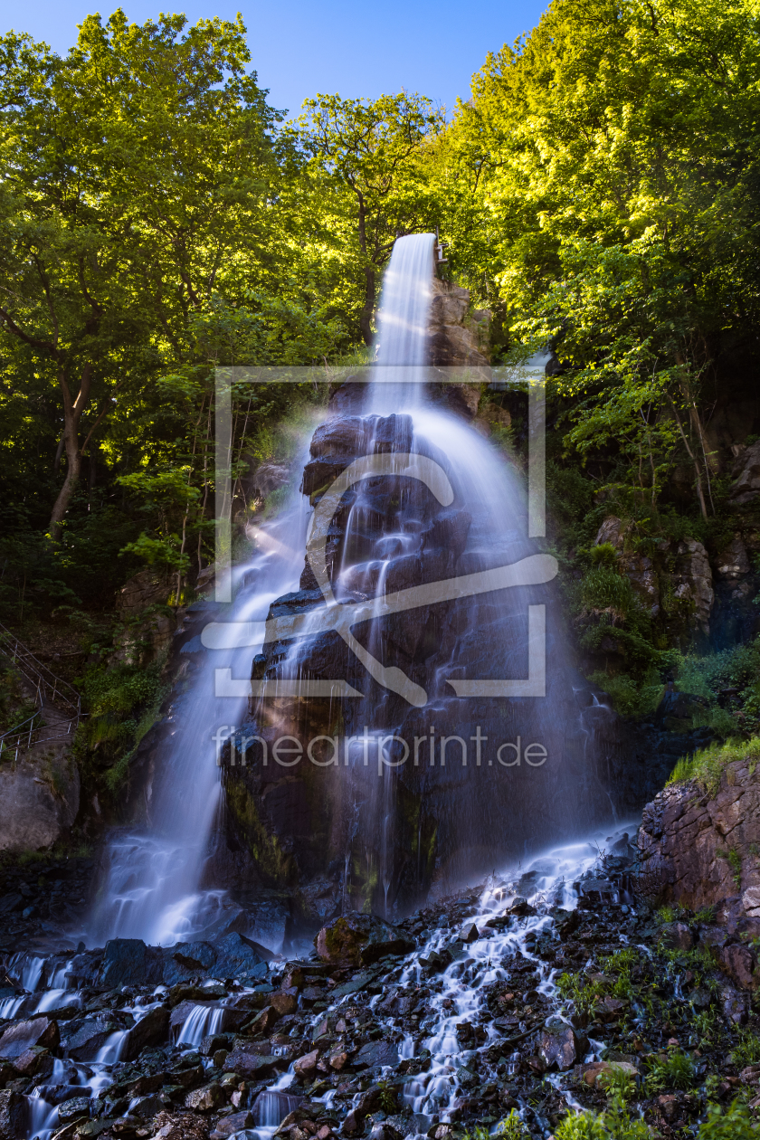 Bild-Nr.: 12263953 Sanftes Fließen des Trusetaler Wasserfalls erstellt von raphotography88