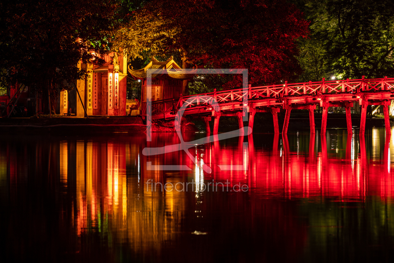 Bild-Nr.: 12264138 Der Hoan Kiem See in Hanoi erstellt von RolandBrackHeckePic