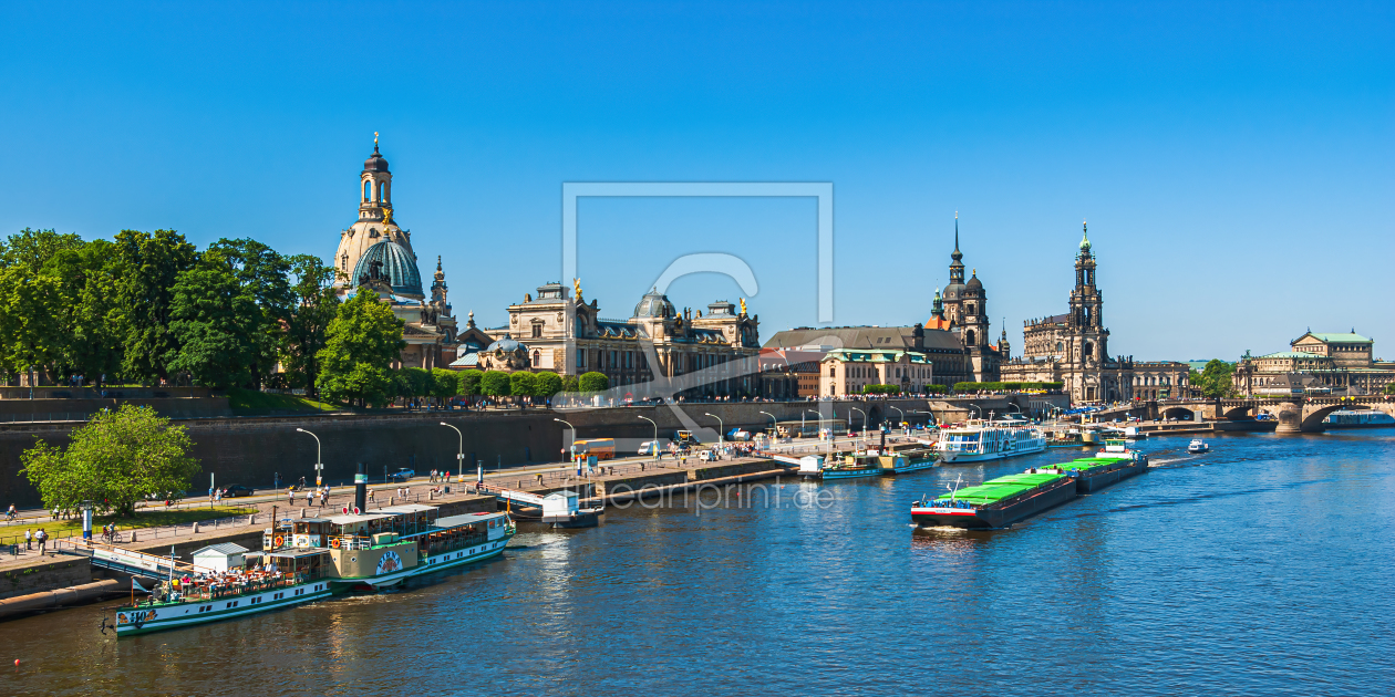 Bild-Nr.: 12264287 Terrassenufer Dresden erstellt von Ullrich Gnoth