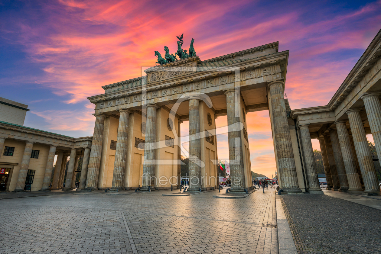 Bild-Nr.: 12265336 Brandenburger Tor in Berlin erstellt von Mapics