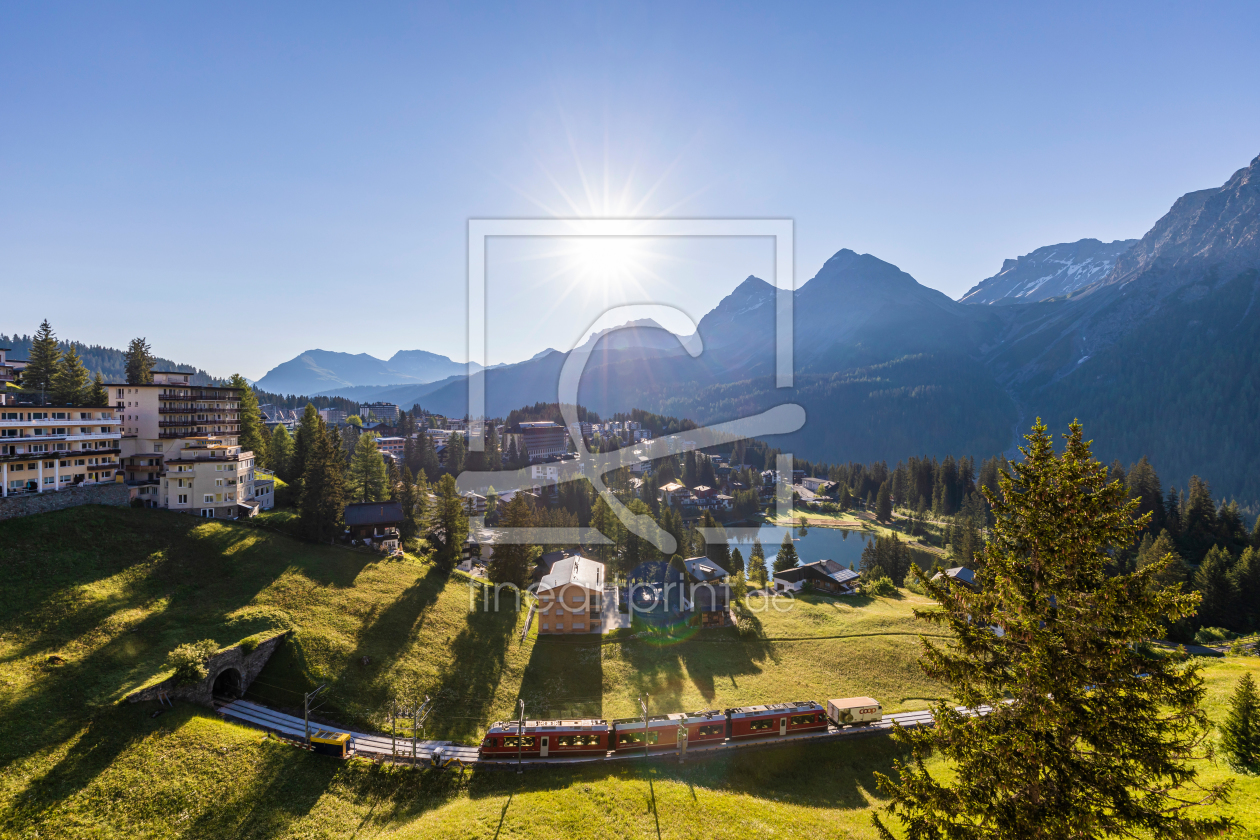 Bild-Nr.: 12277504 Rhätische Bahn in Arosa - Schweiz erstellt von dieterich