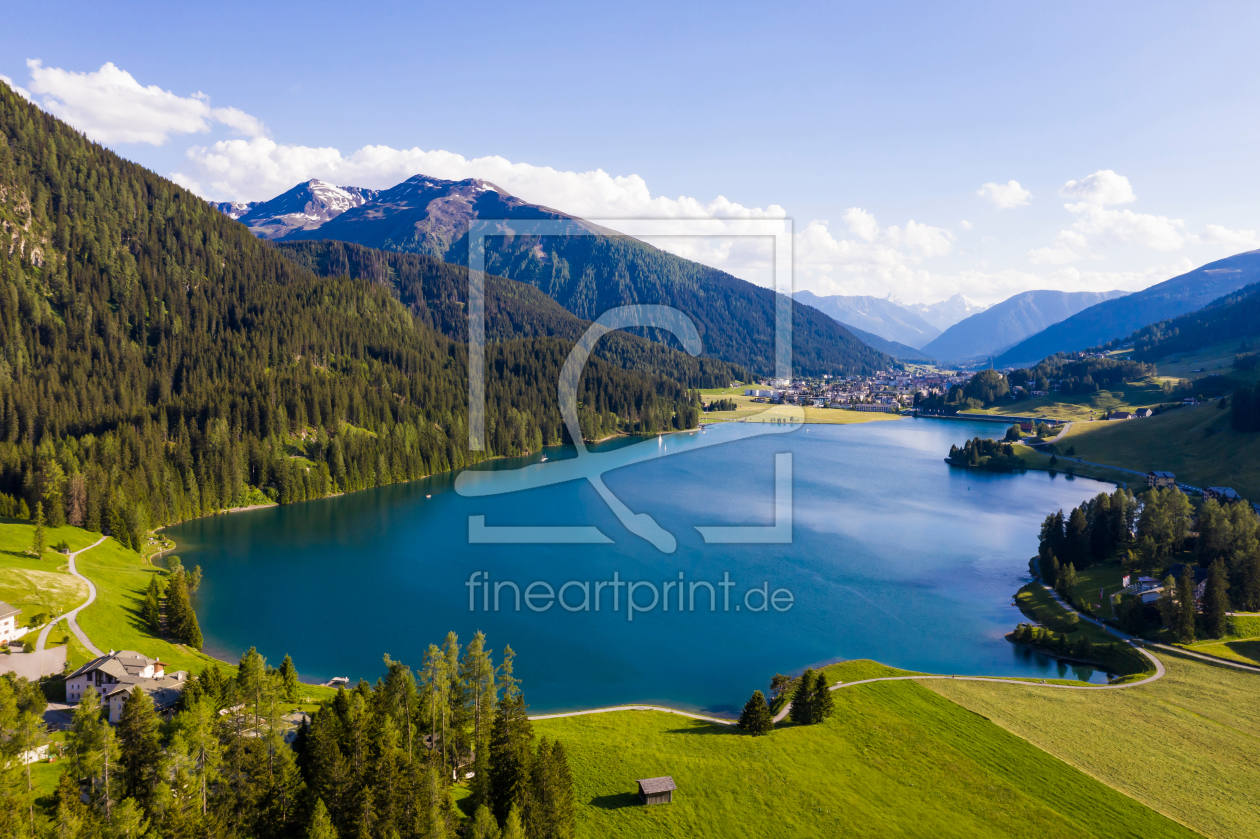 Bild-Nr.: 12279506 Davosersee in Davos - Schweiz erstellt von dieterich